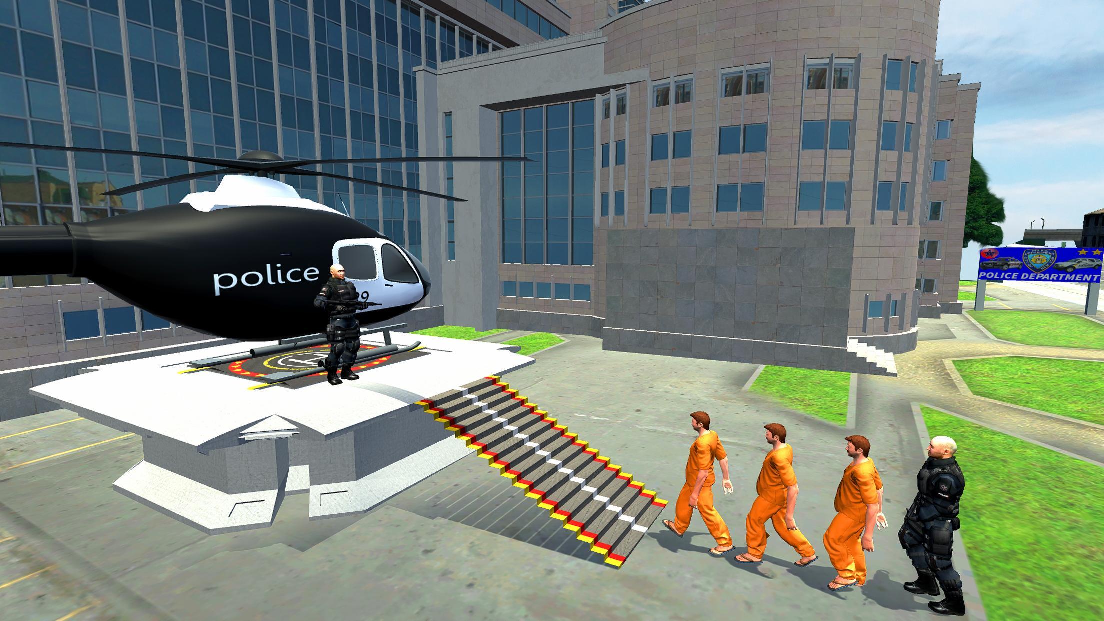 Police Heli Prisoner Transport: Flight Simulator for Android - APK Download