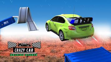 Crazy Car Driving Stunts: Impossible Track Racing Poster