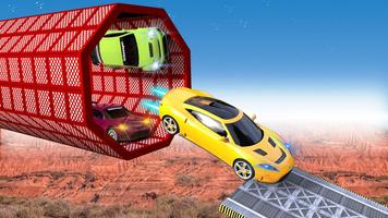 Crazy Car Driving Stunts: Impossible Track Racing captura de pantalla 1