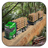 carga de madera forestal