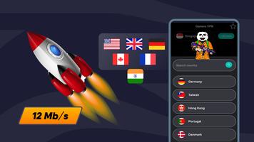 Gamers VPN: Low Ping Gaming স্ক্রিনশট 1