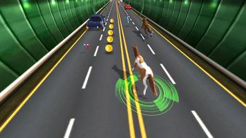 Animal Highway Endless Runner capture d'écran 2