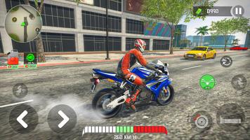 Highway Bike Riding Simulator screenshot 1