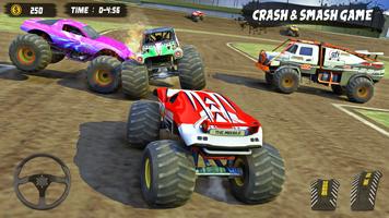 Game aksi 3D dengan truk monst poster