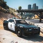 Politieagent Car Chase Games-icoon