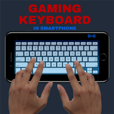 Mobile gaming Keyboard RGB icône