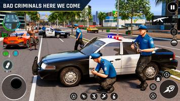 Police Driving Games Car Chase captura de pantalla 2