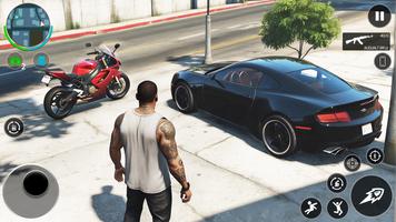 Gangster Game City Crime Sim captura de pantalla 1