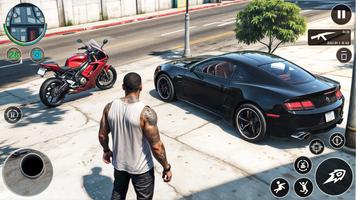 Gangster Game City Crime Sim ảnh chụp màn hình 1
