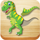 Dinosaur puzzle icon