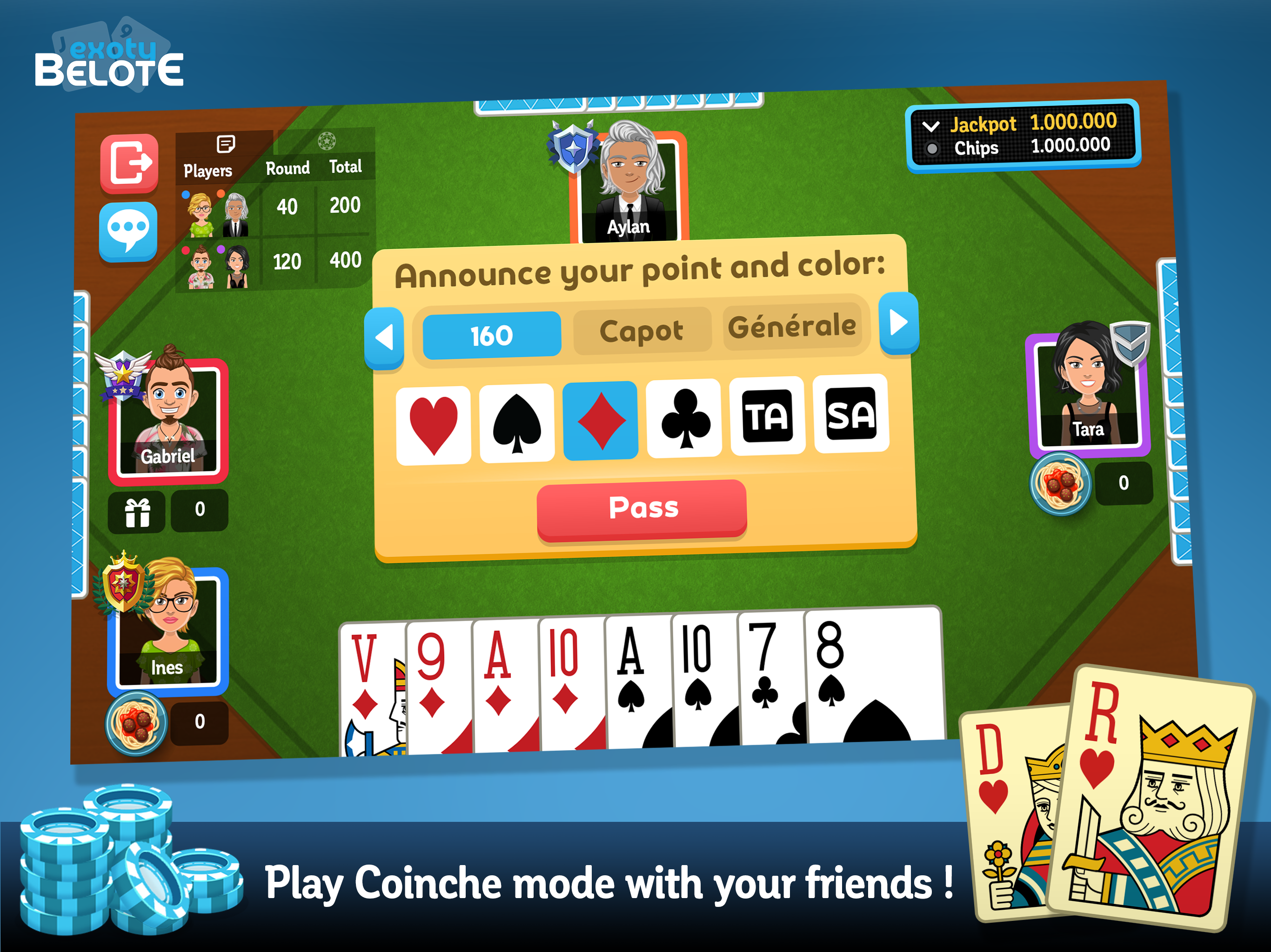Exoty Online Belote & Coinche APK 7.0.4 for Android – Download Exoty Online  Belote & Coinche APK Latest Version from APKFab.com