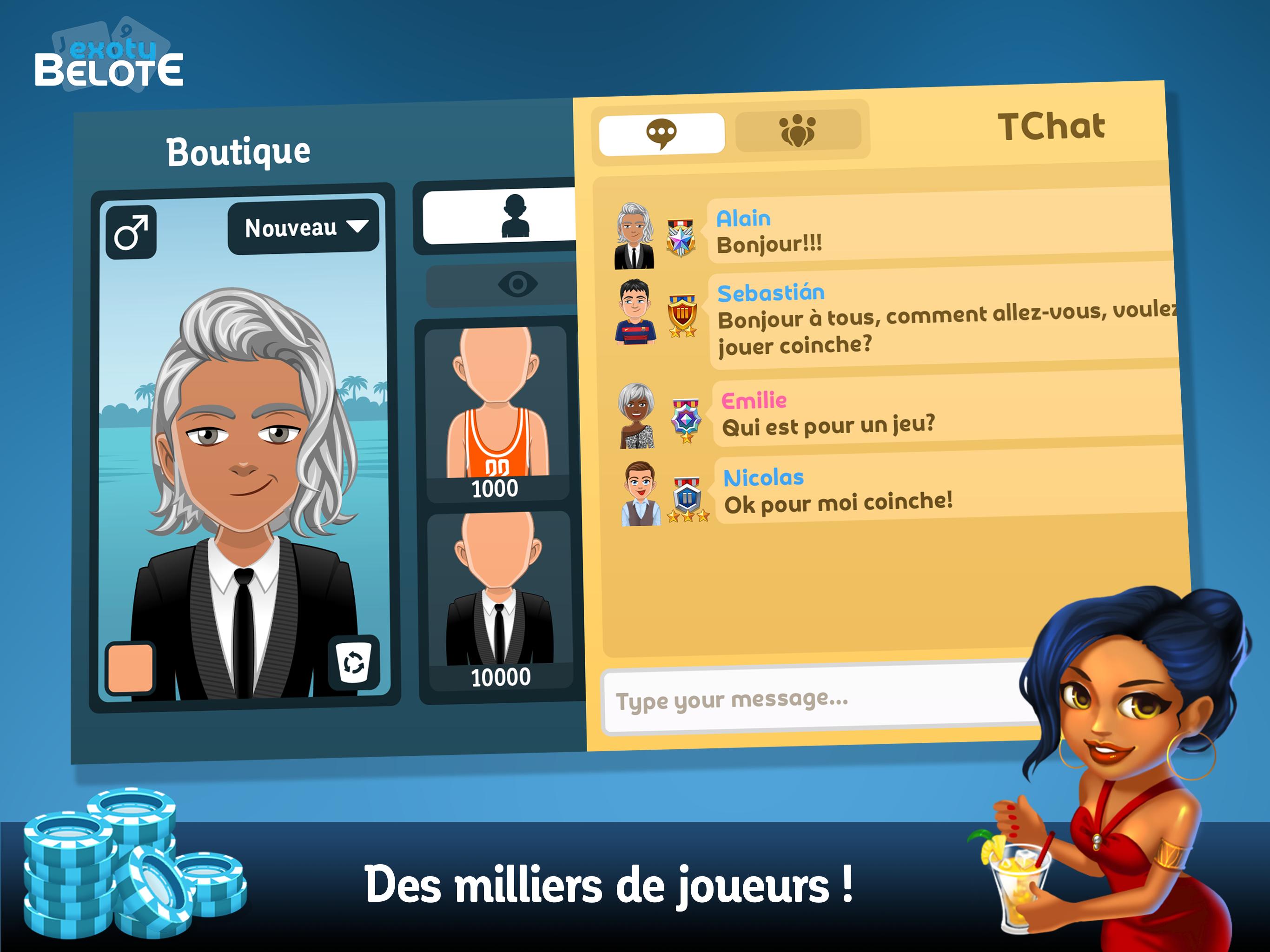 TÉLÉCHARGER JEU DE BELOTE EXOTY EXOTY DE BELOTE TÉLÉCHARGER JEU