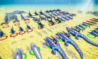 Mar Animal Kingdom Battle: Gue imagem de tela 1