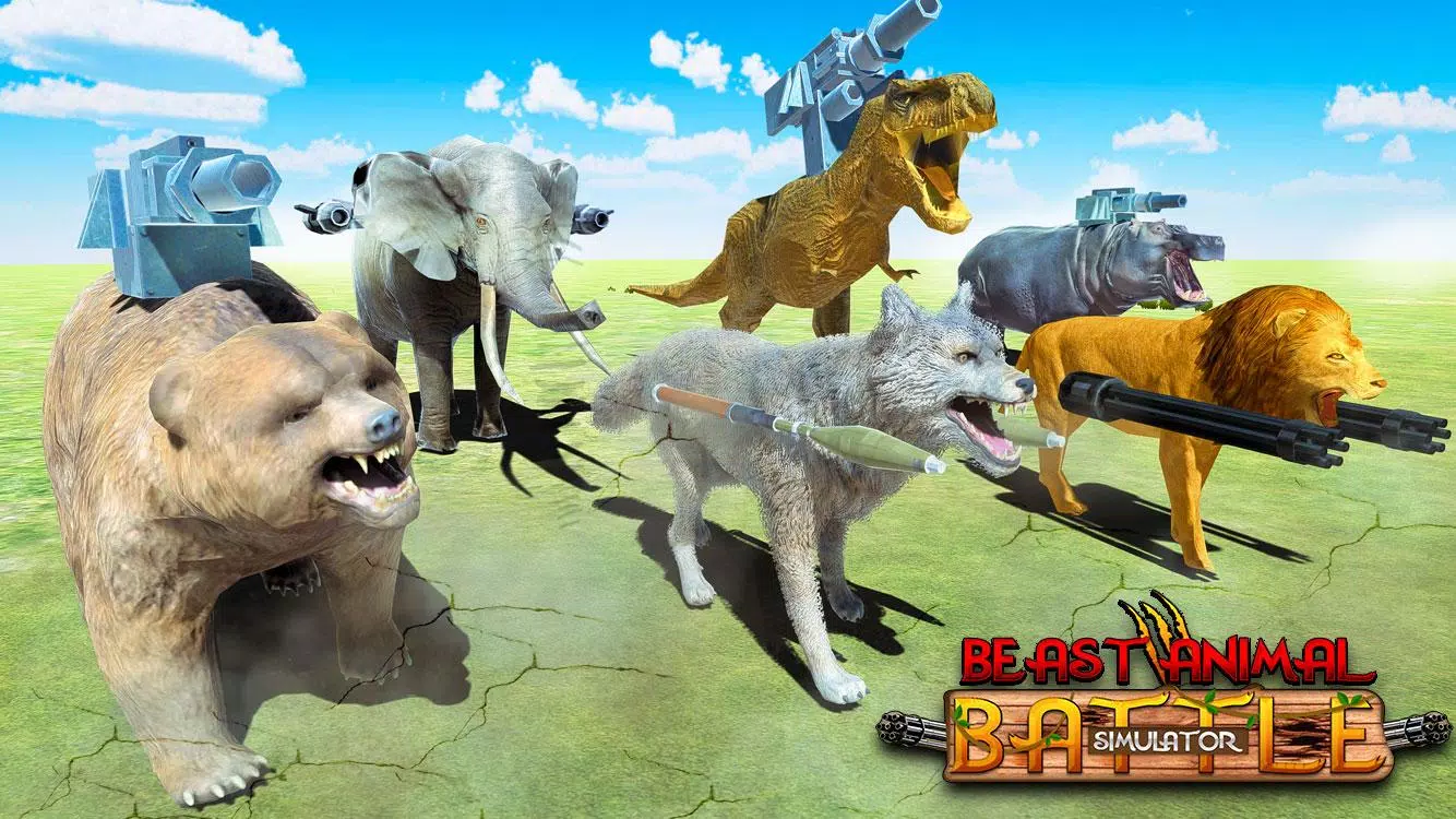 Android 用の 獣動物王国の戦闘シミュレーター 壮大な戦い Apk をダウンロード