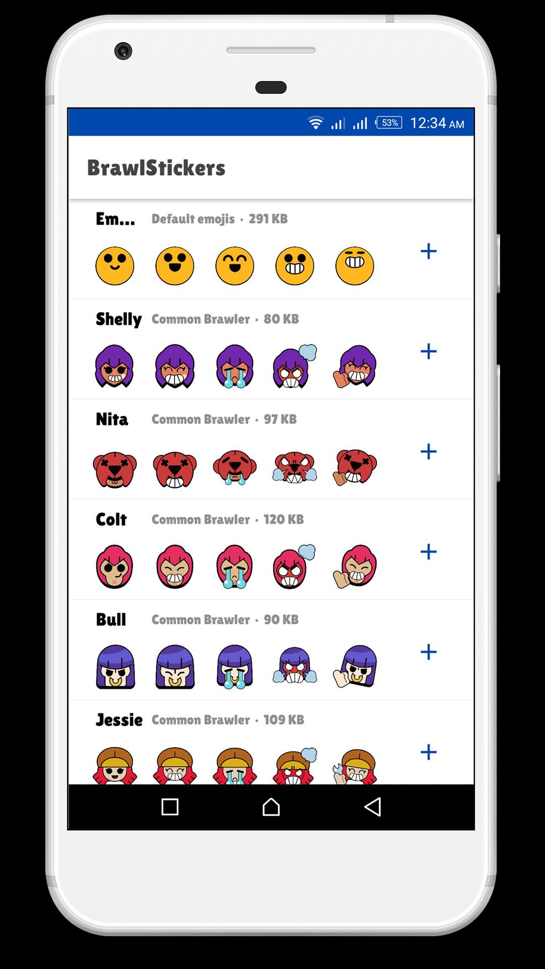 Stickers For Brawl Stars Wastickerapps For Android Apk Download - brawl stars angry pin