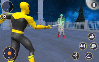 Superhero Wrestling Games 3D syot layar 1