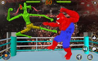 Superhero Wrestling Games 3D syot layar 2