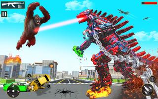 Godzilla vs King Kong Fight 3D Affiche