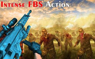 Zombies fous: Zombie Shooting Offline capture d'écran 2