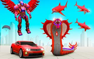Snake Robot Car Transformation تصوير الشاشة 1