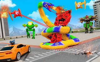 Snake Robot Car Transformation تصوير الشاشة 2