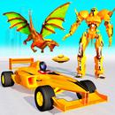 Flying Dragon Robot Car Games APK