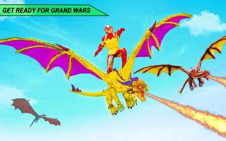Flying Dragon Robot Car Games screenshot 2