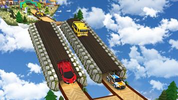 Extreme Car Stunt 3D:Permainan Memandu Kereta Gila syot layar 3