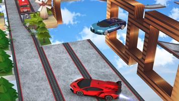 Extreme Car Stunt 3D:Permainan Memandu Kereta Gila syot layar 2
