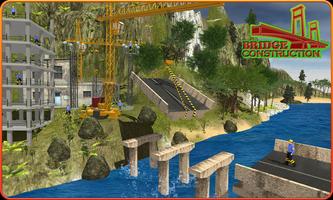 River Road Bridge Construction Crane Simulator 18 capture d'écran 2