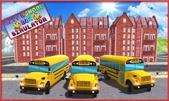 City School Bus Simulator Affiche