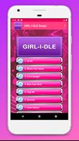 (G)I-DLE Songs KPop Lyric Affiche