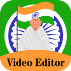 Gandhi Jayanti Photo Frame Vid icon