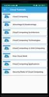 Cloud Computing capture d'écran 2