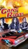 Gang Riot: samochód strzelanie gra Zemsta drogowe plakat
