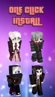 Vampire Skins Pack for MCPE 2019 Affiche