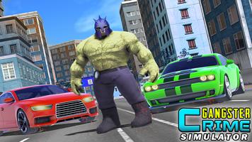 Gangster Crime Simulator - Giant Superhero Game capture d'écran 3