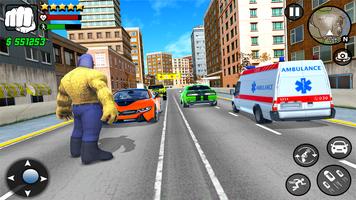 Gangster Crime Simulator - Giant Superhero Game Affiche