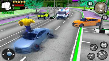 Gangster Crime Simulator - Giant Superhero Game capture d'écran 2