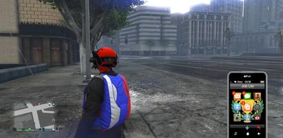 GTA Auto Theft Mod for MCPE Affiche