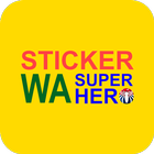 Stiker Super Hero (Wasticker) icône