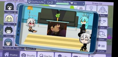 برنامه‌نما Gacha : Neon Club Battel عکس از صفحه