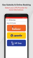 Gas Subsidy Check Online: LPG Gas Booking app Affiche