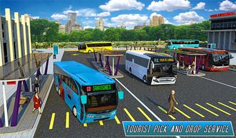 City Coach Bus Driving Simulator ภาพหน้าจอ 1