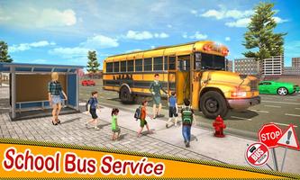 School Bus Simulator: Bus Game capture d'écran 2
