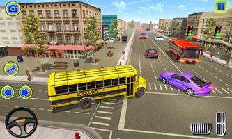 School Bus Simulator: Bus Game Affiche