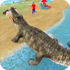 Скачать Hungry Animal Crocodile Attack APK