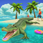 Wild Crocodile Sim Animal Game иконка