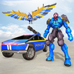 Police Eagle Robot Truck Games