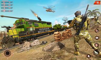 Army Train Driving Simulator скриншот 1